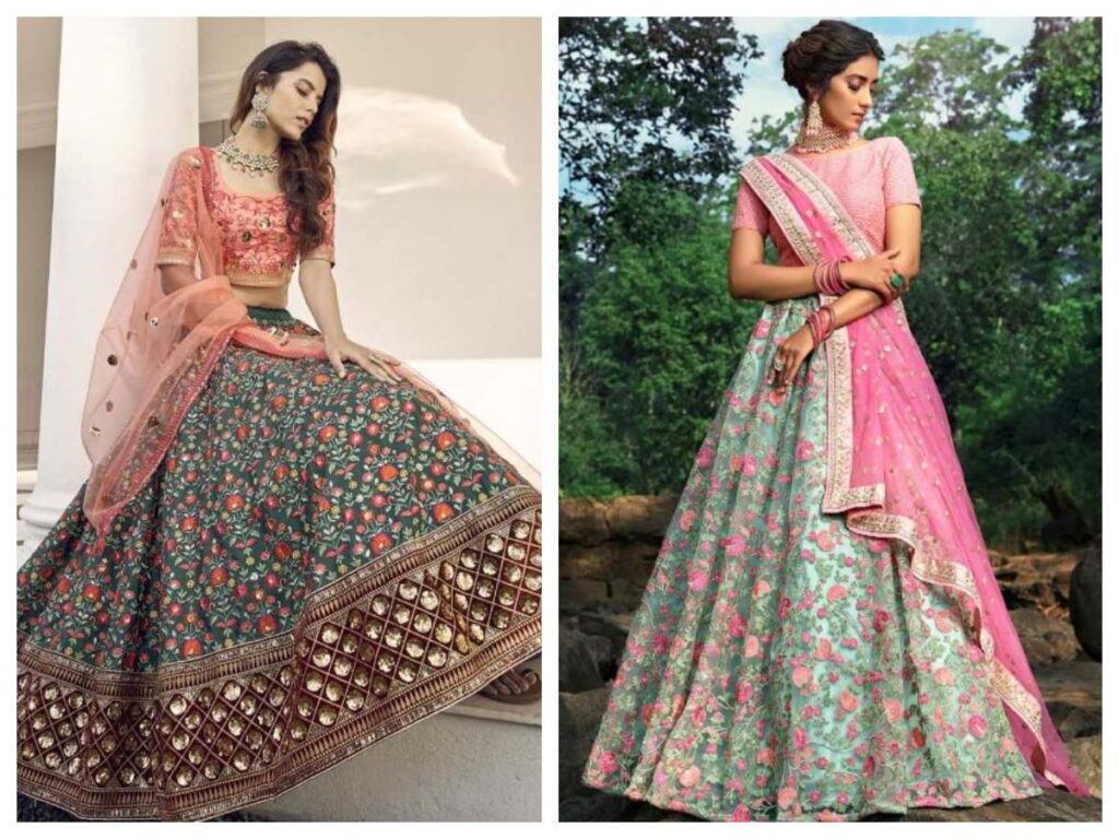 Fabric Options for Designer Lehenga