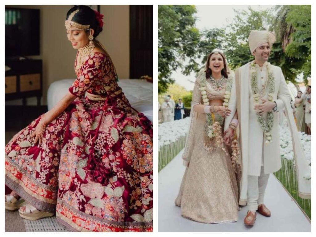 Floral Bridal Lehenga