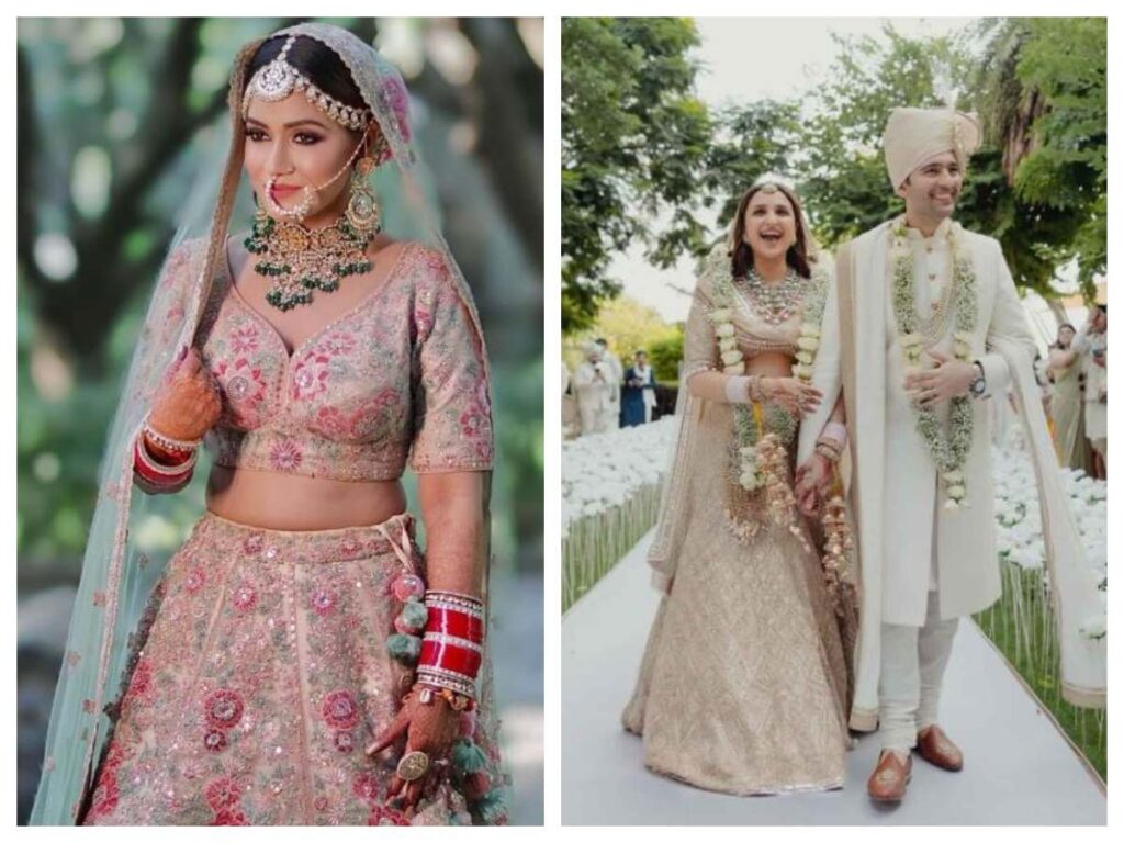 Pastel Bridal Lehenga