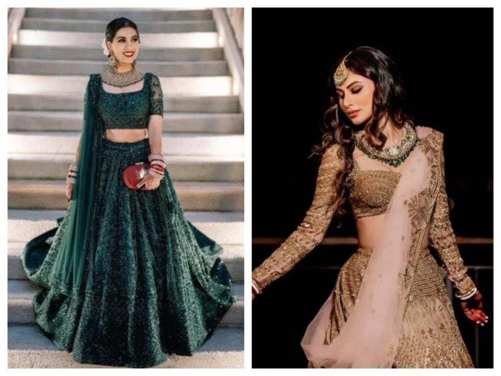 Focus on the Lehenga Silhouette