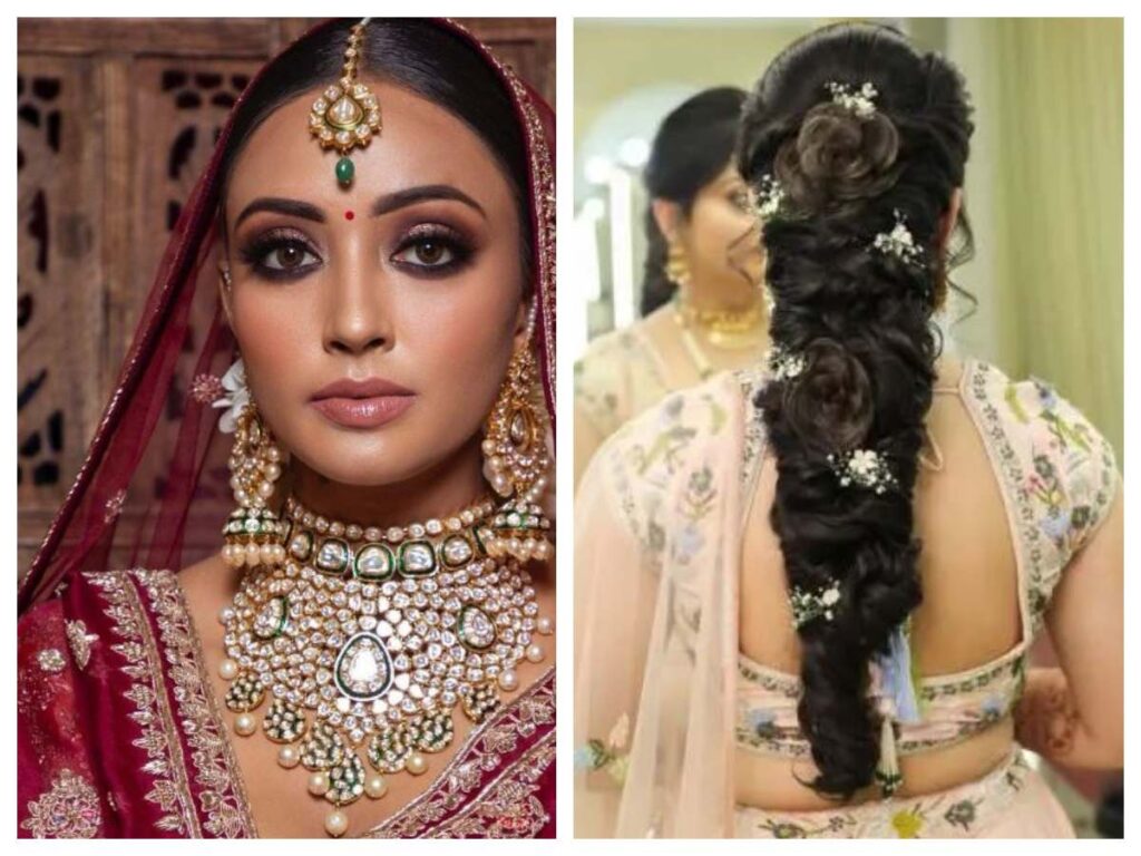 Right Makeup & Hairdo for the Lehenga Look